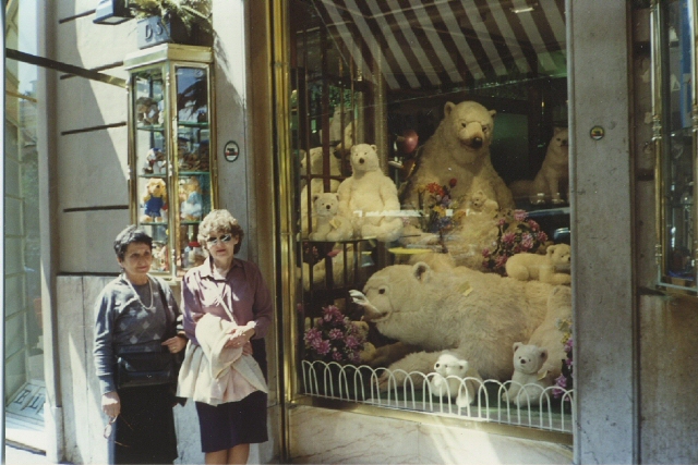 Angela and me in Rome, May 1989