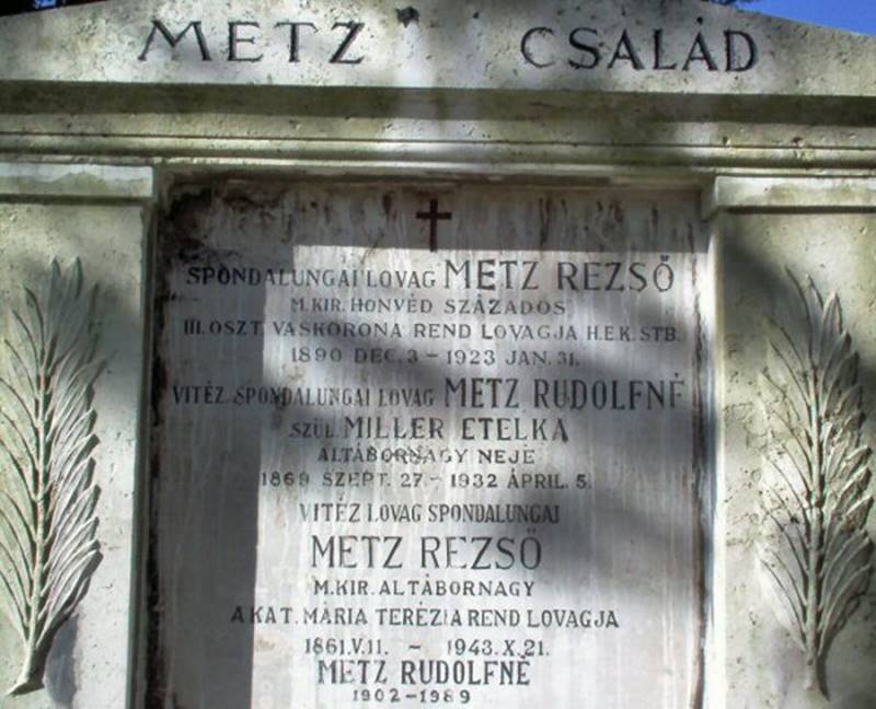 Rezso took us to the cemetery in Piliscsaba