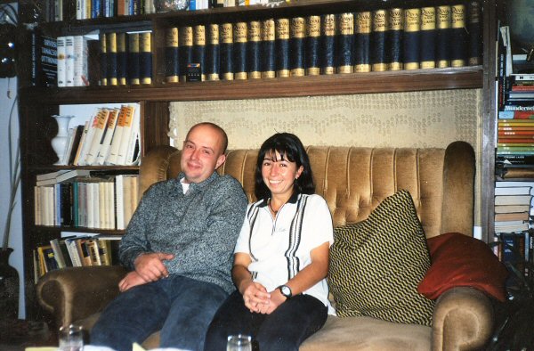Kis Rezso and wife, Eva, Szentendre, October 1999