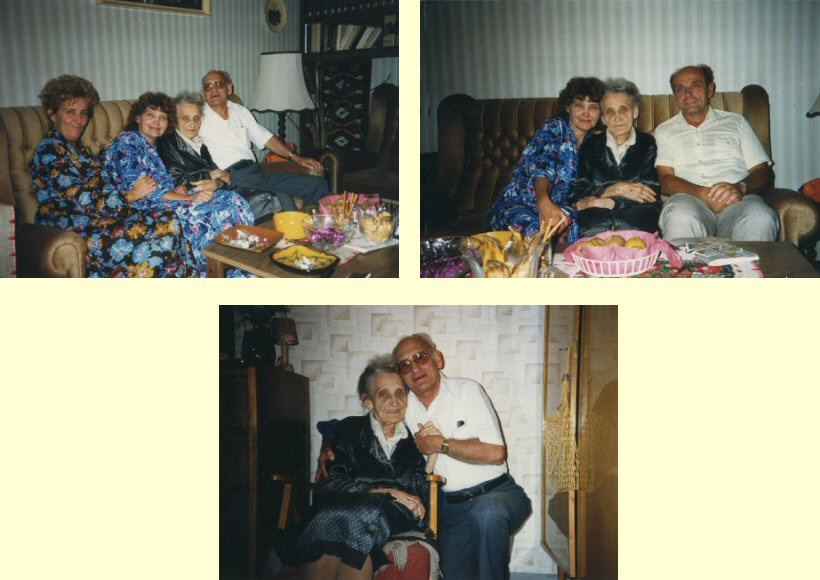 Visiting Mami, Rezso and Edit in Sopron, October 1987.